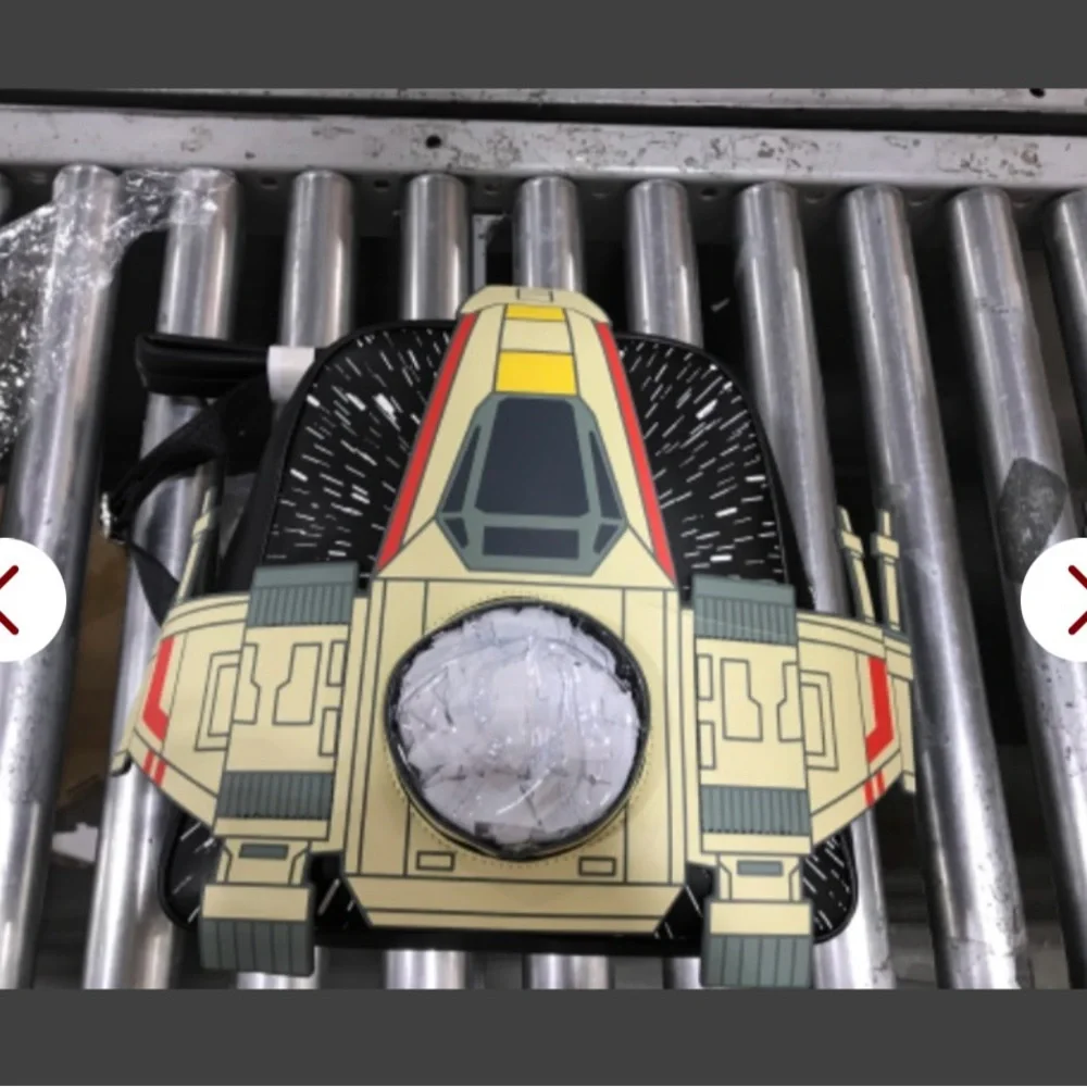 LOUNGEFLY Star Wars Celebration X-WING R2D2 MINI BACKPACK *BAG ONLY please read - Picture 3 of 3